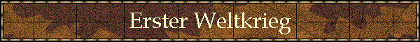 Erster Weltkrieg