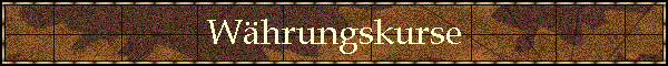 Whrungskurse